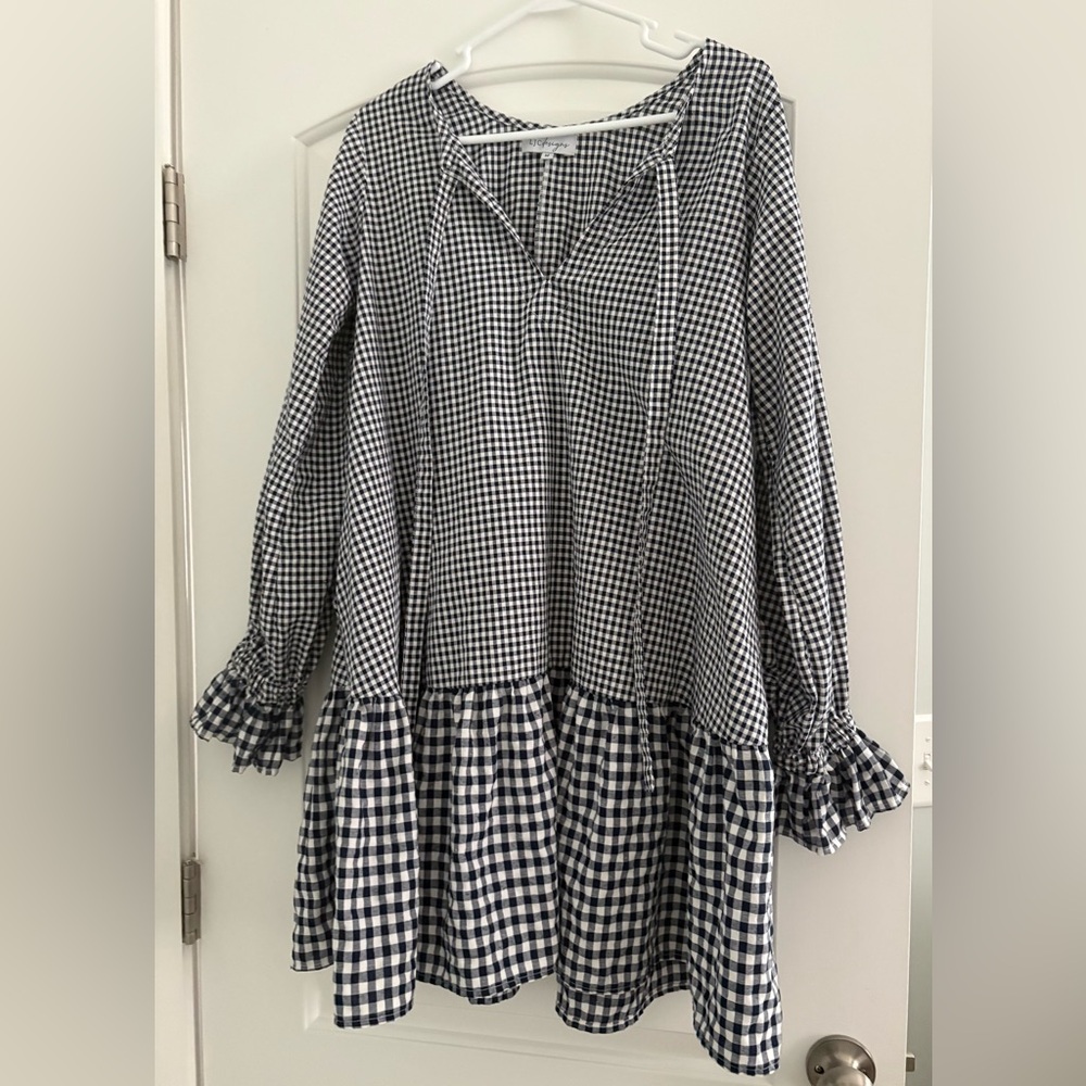 LJC Designs Gingham Dress